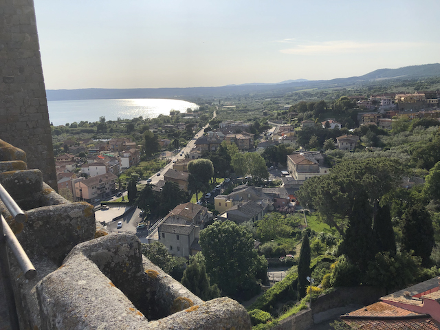 View from Castle, Bolsena