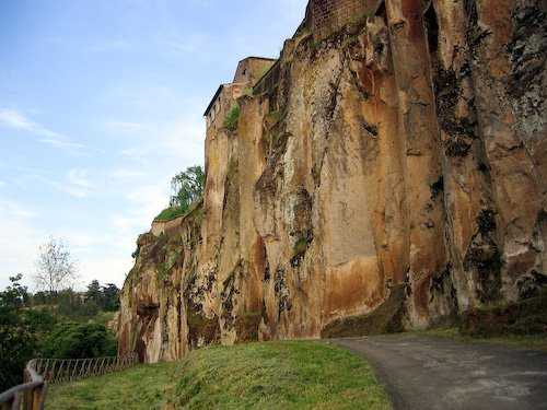 Cliff walk, Orvieto