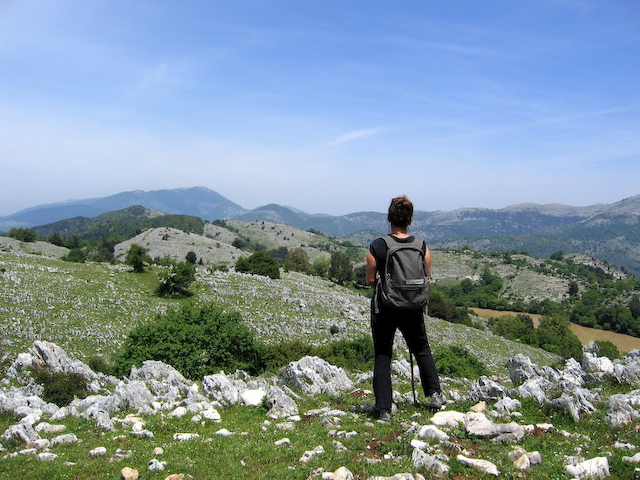 Walking to Bassiano