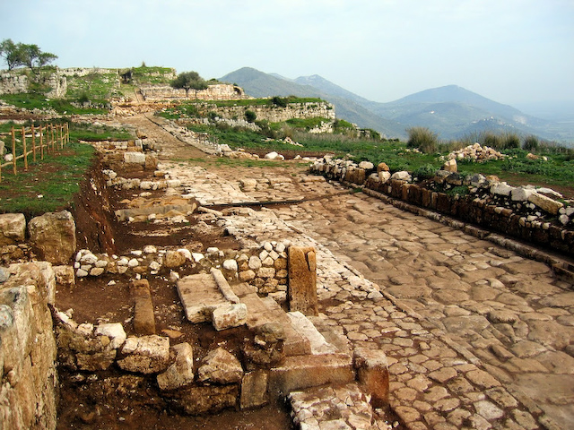 Roman street, Norba