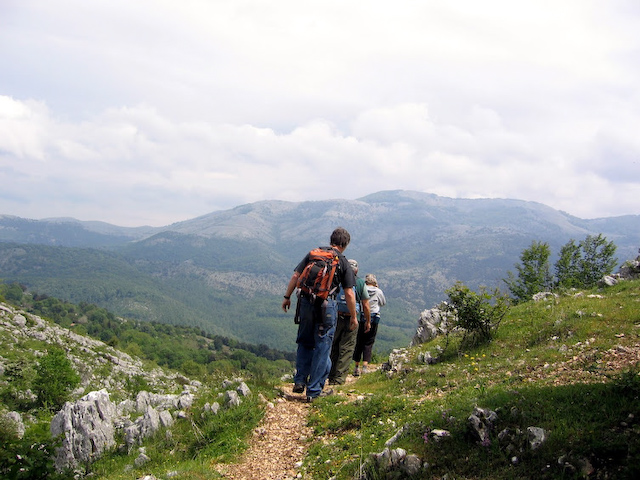 Walking to Bassiano