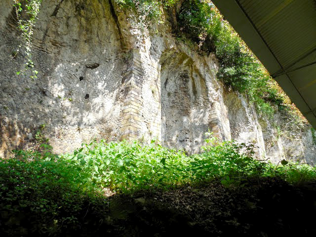 Ancient retaining wall, Sanctuary of Diana