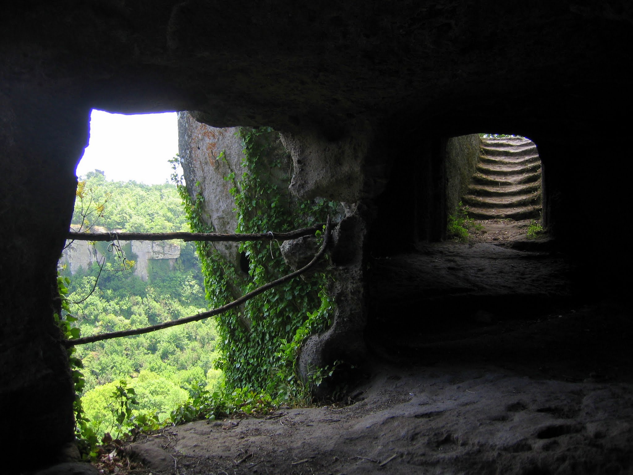 Hermit cave, Corviano