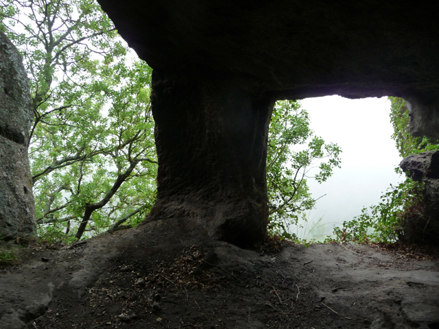 Hermit cave, Corviano