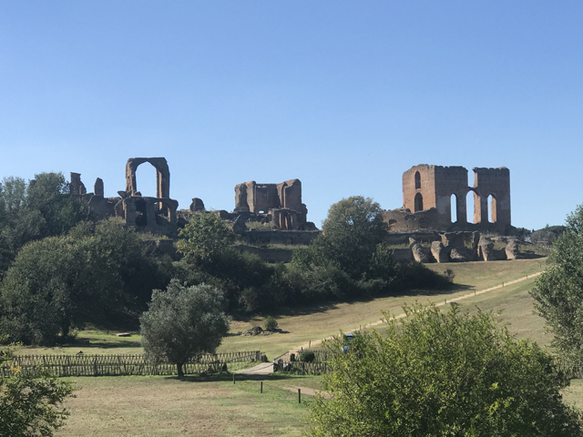 Villa of the Quintili, Via Appia