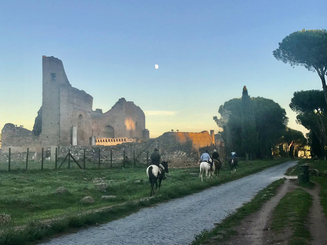 Villa of the Quintili, Via Appia