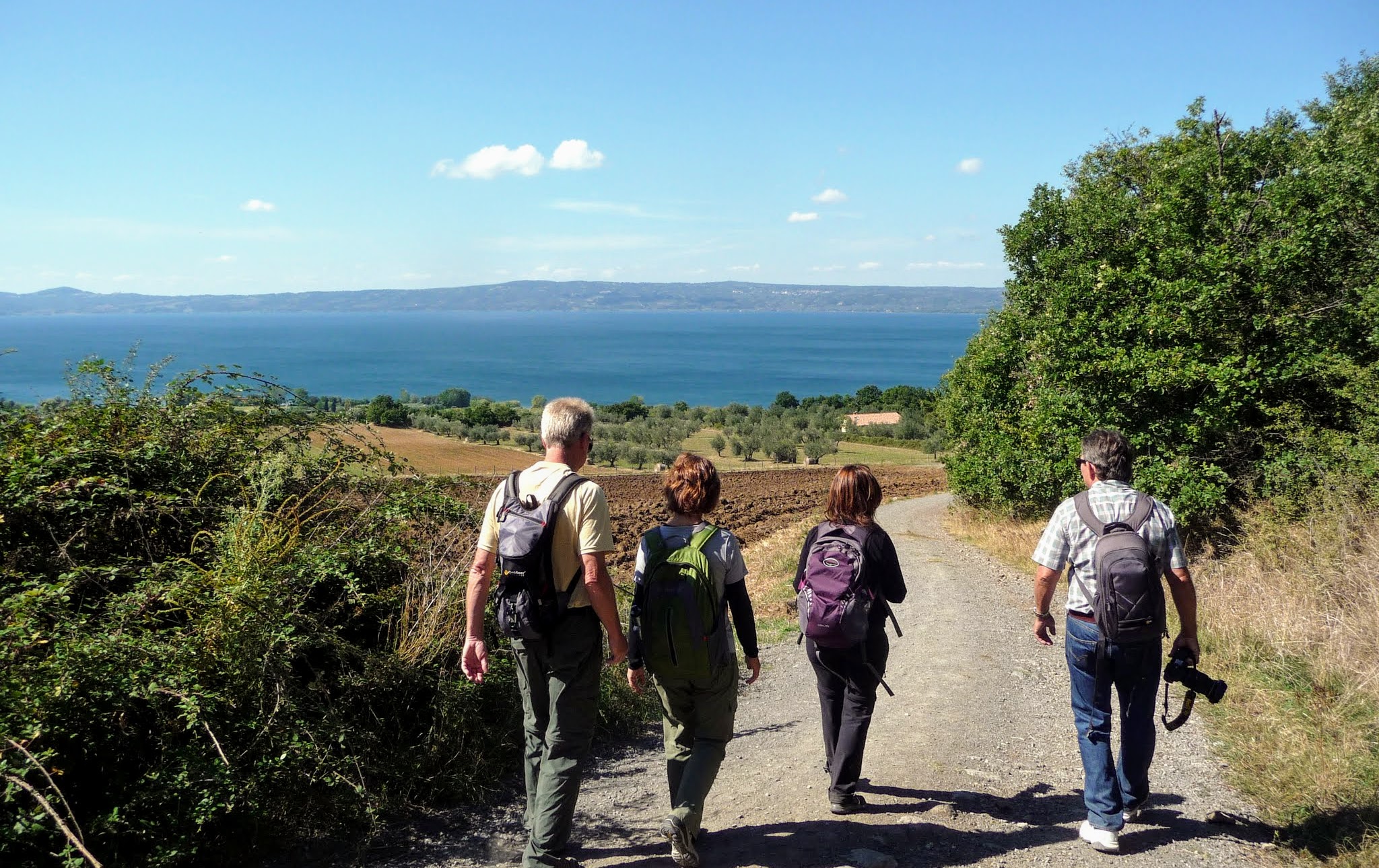 Walking to Bolsena