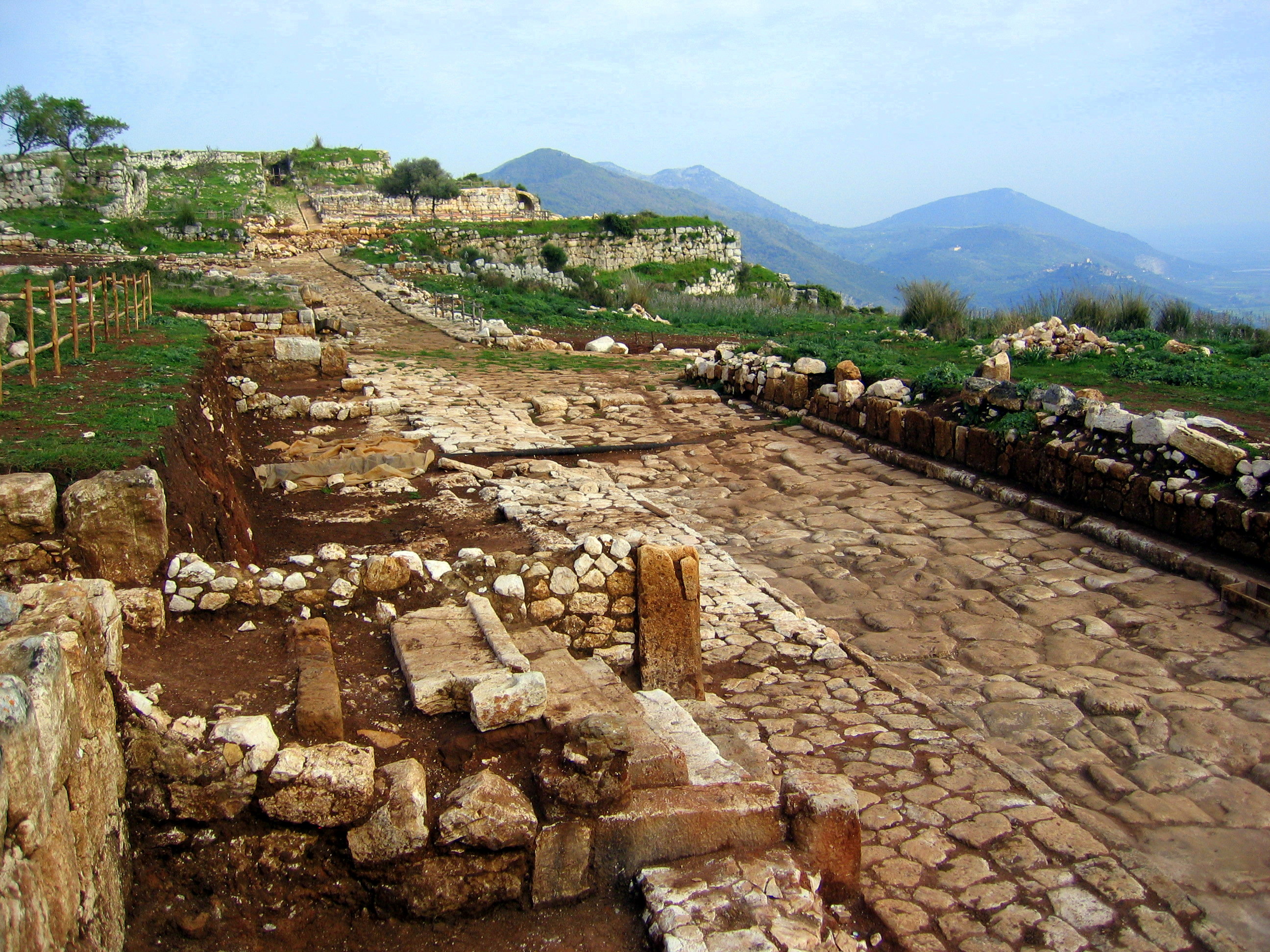 Roman street, Norba