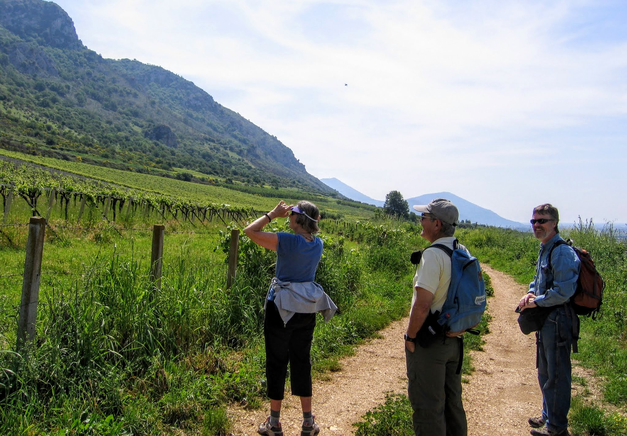 Walking to Ninfa