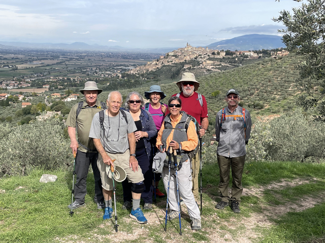 Walk above Trevi